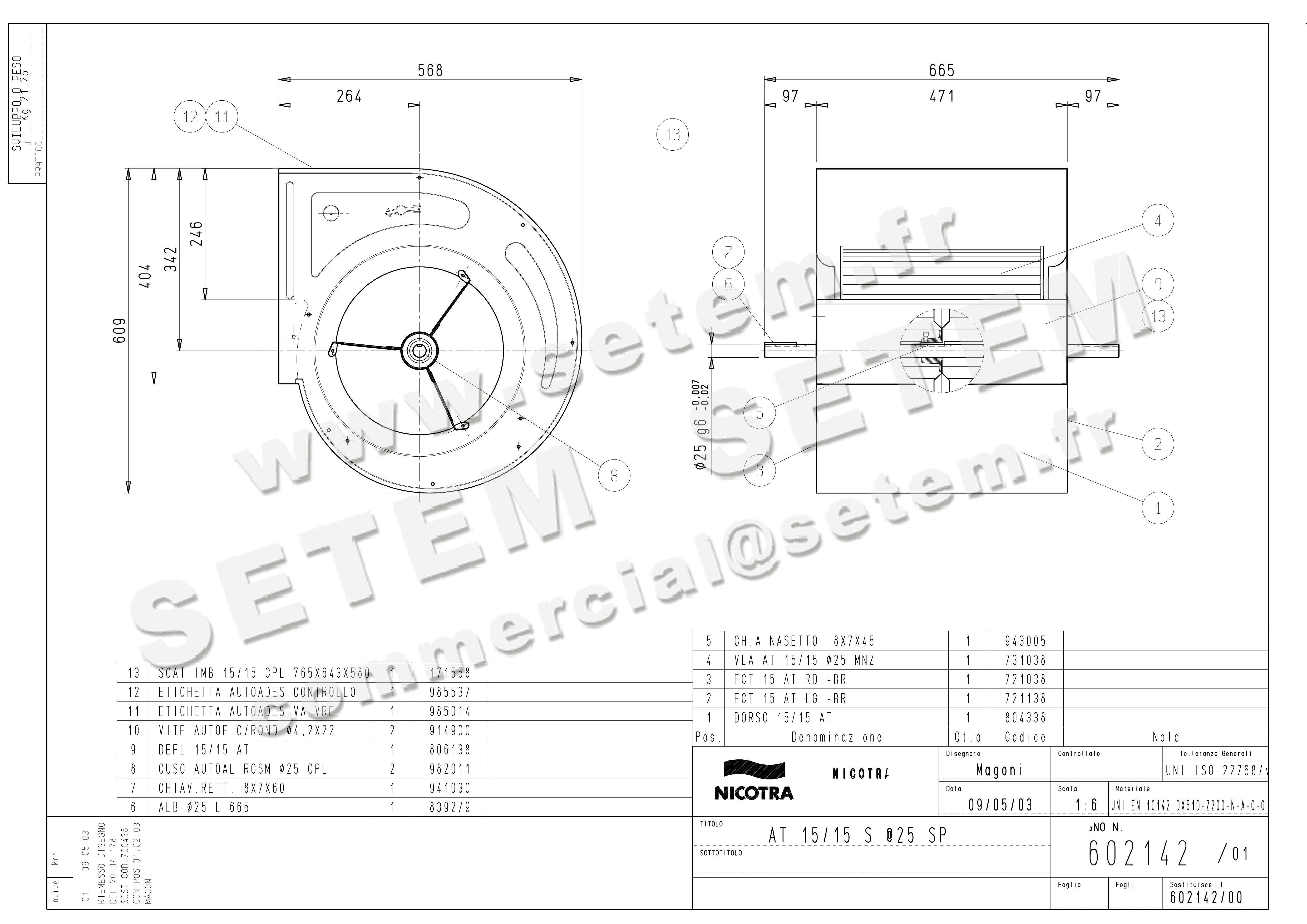 4624000268-VENTILATEUR NICOTRA GEBHARDT AT15/15S *602142*