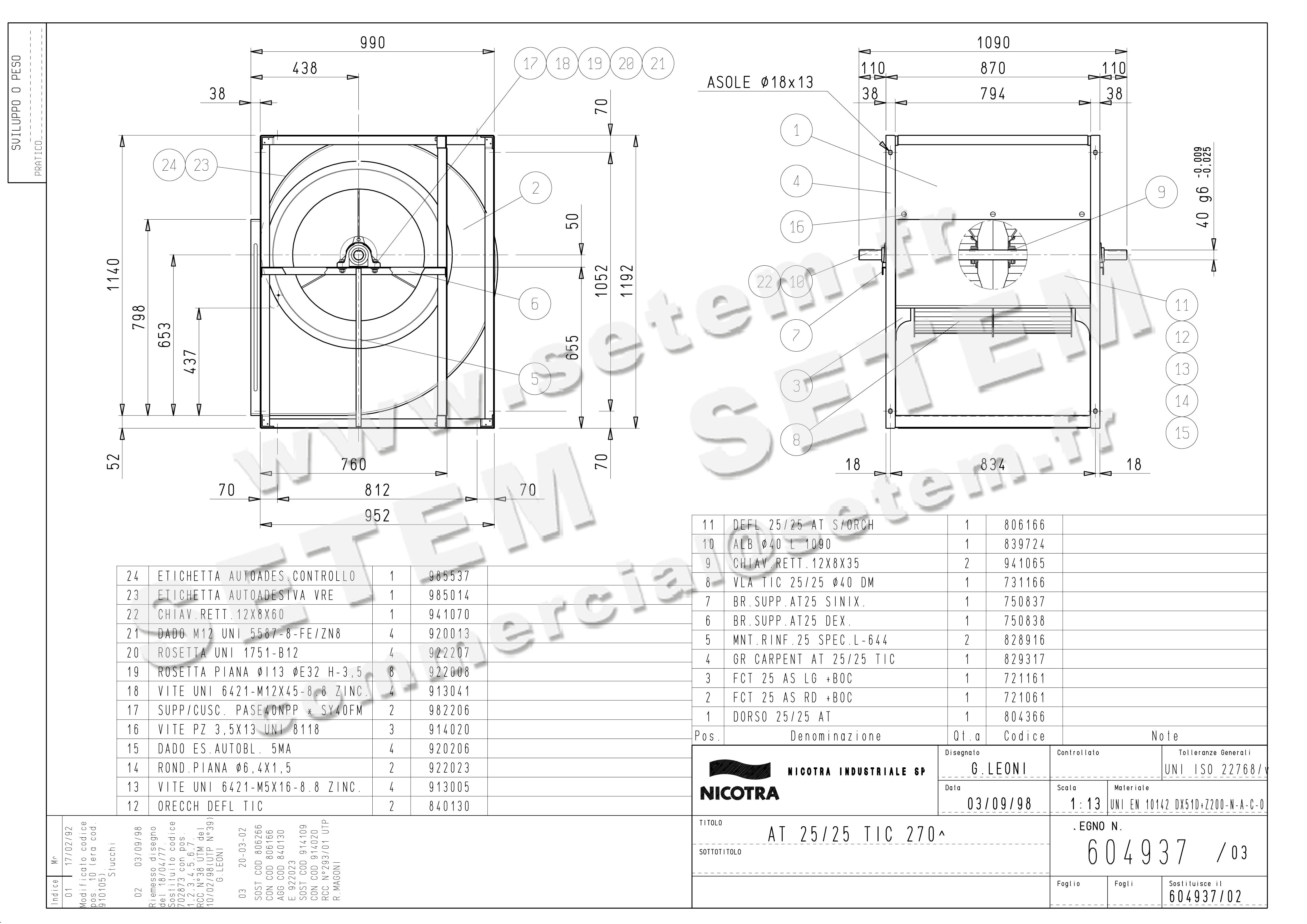 4624000383-VENTILATEUR NICOTRA GEBHARDT AT25/25TIC *604937*