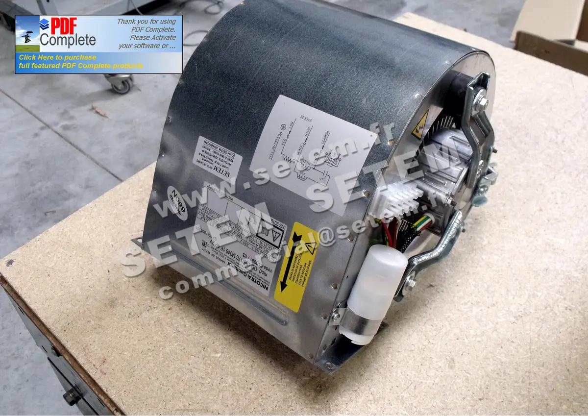 4624000531-VENTILATEUR NICOTRA GEBHARDT DD185/176 105W 4P M230V 2V M049 *610991*