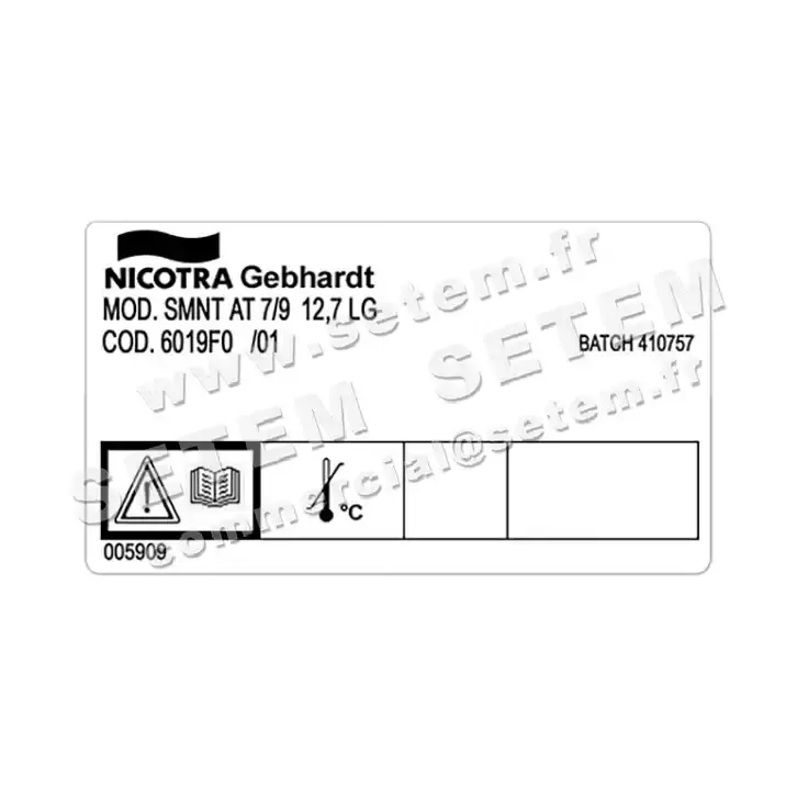 4624000775-ENSEMBLE VOLUTE/TURBINE NICOTRA GEBHARDT SMNT AT7/9 A12.7 LG *6019F0* 3