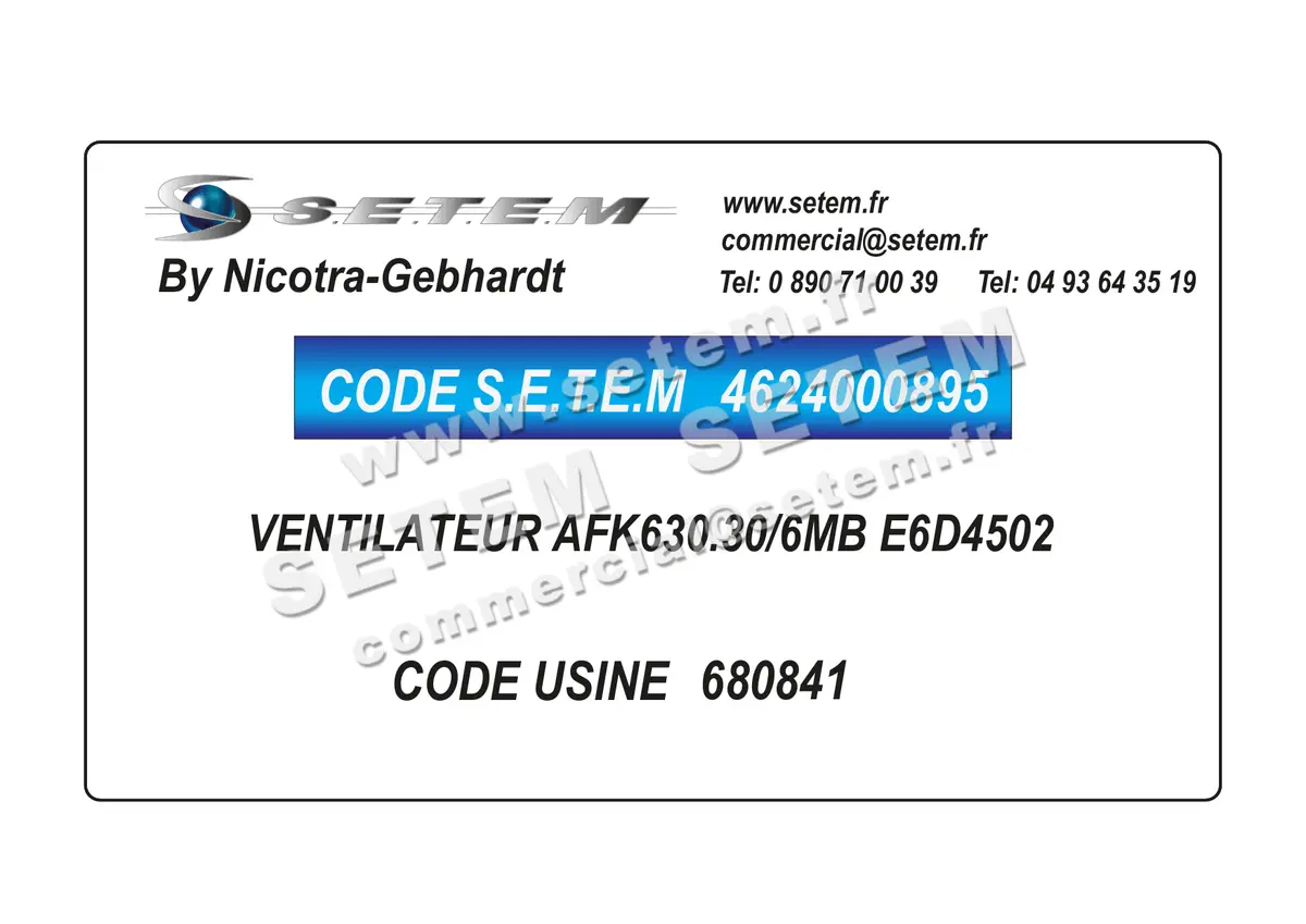4624000895-VENTILATEUR NICOTRA GEBHARDT AFK630.30/6MB E6D4502 *680841*