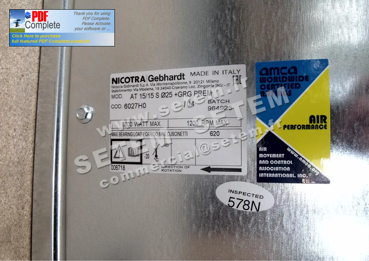 4624000943-VENTILATEUR NICOTRA GEBHARDT AT15/15S +GRA *6027H0*