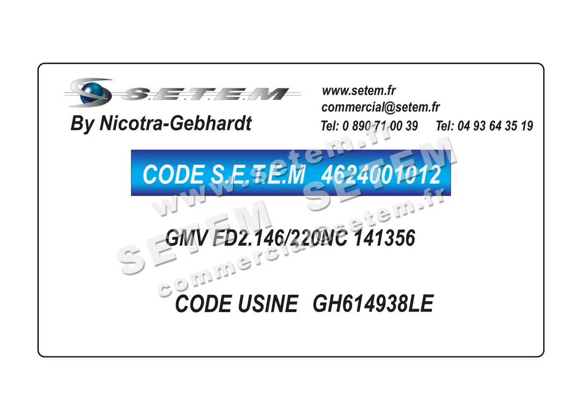 4624001012-GMV NICOTRA GEBHARDT FD2.146/220NC 141356 *GH614938LE*