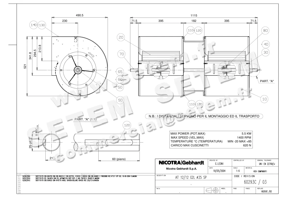 4624001022-VENTILATEUR NICOTRA GEBHARDT AT12/12 G2L *60293C*