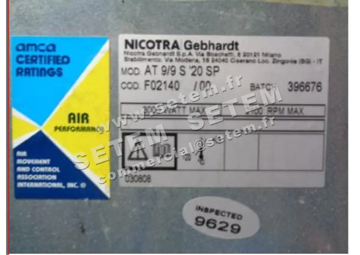 4624001047-VENTILATEUR NICOTRA GEBHARDT AT9/9S *F02140*