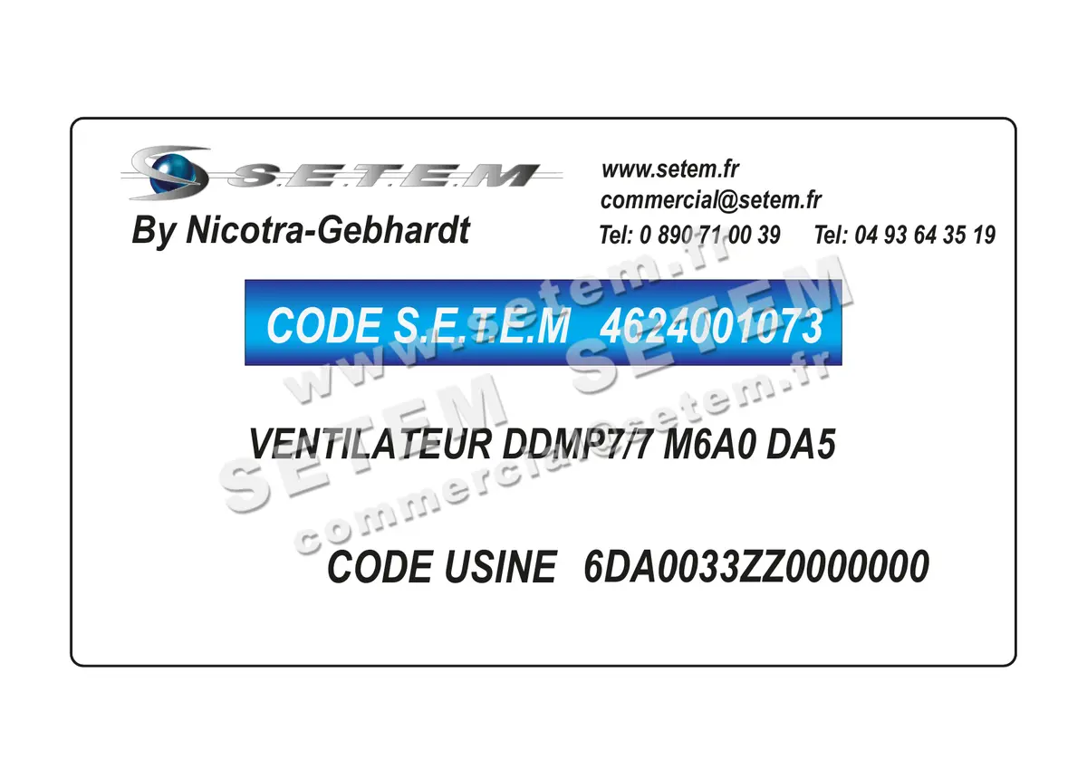 4624001073-VENTILATEUR NICOTRA GEBHARDT DDMP7/7 M6A0 DA5 *6DA0033ZZ0000000*