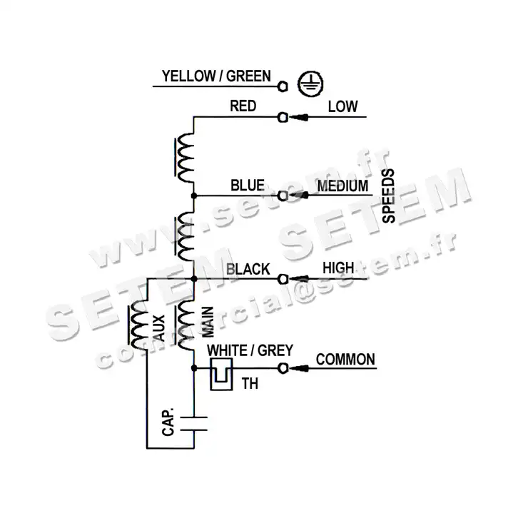 4624001102-VENTILATEUR NICOTRA GEBHARDT DD185/176 45W 4P M230V 3V M023 +BR *610937* 4