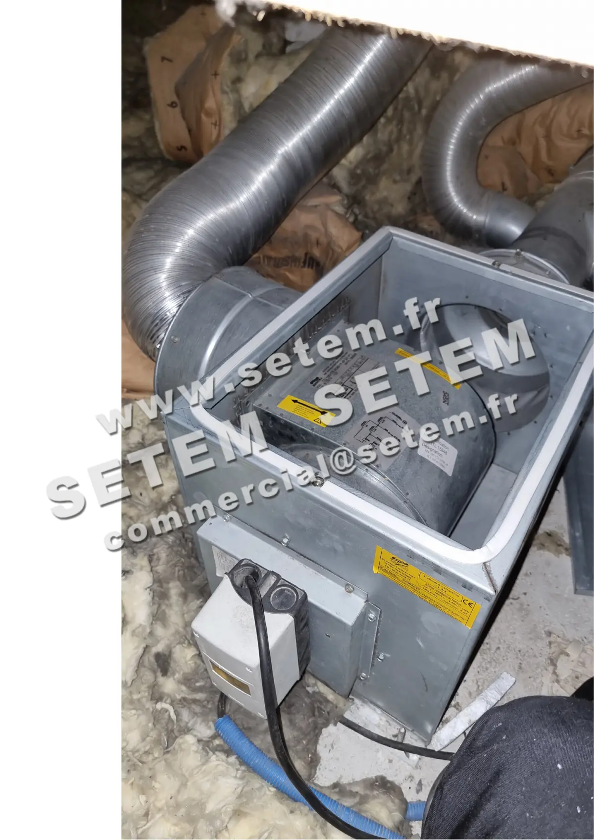 ‌VENTILATEUR DD185/176 105W 4P M230V 2V M049 +BR *610974* 2