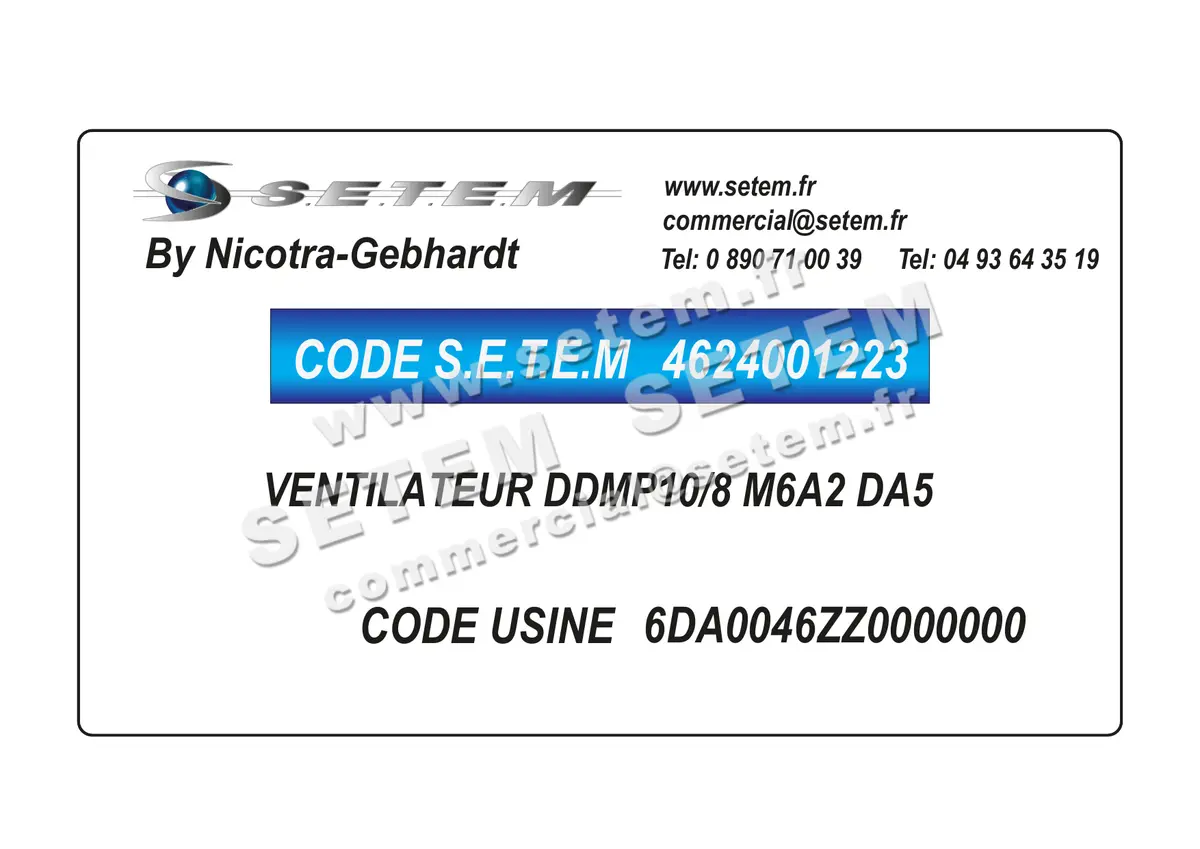 4624001223-VENTILATEUR NICOTRA GEBHARDT DDMP10/8 M6A2 DA5 *6DA0046ZZ0000000*