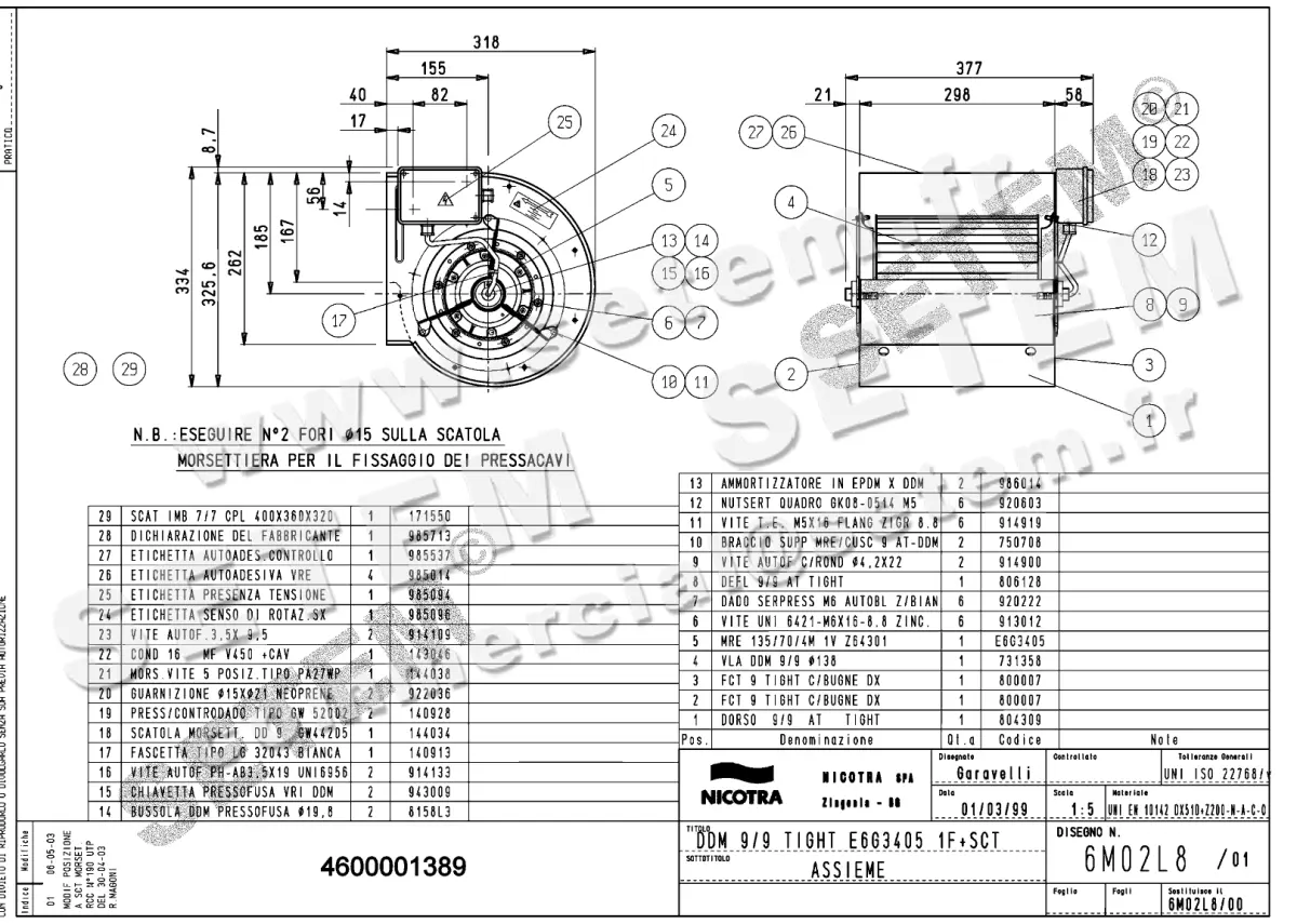 4624001389-VENTILATEUR NICOTRA GEBHARDT DDM9/9TIG 420W 4P M230V 1V E6G3405 +BB *6M02L8*