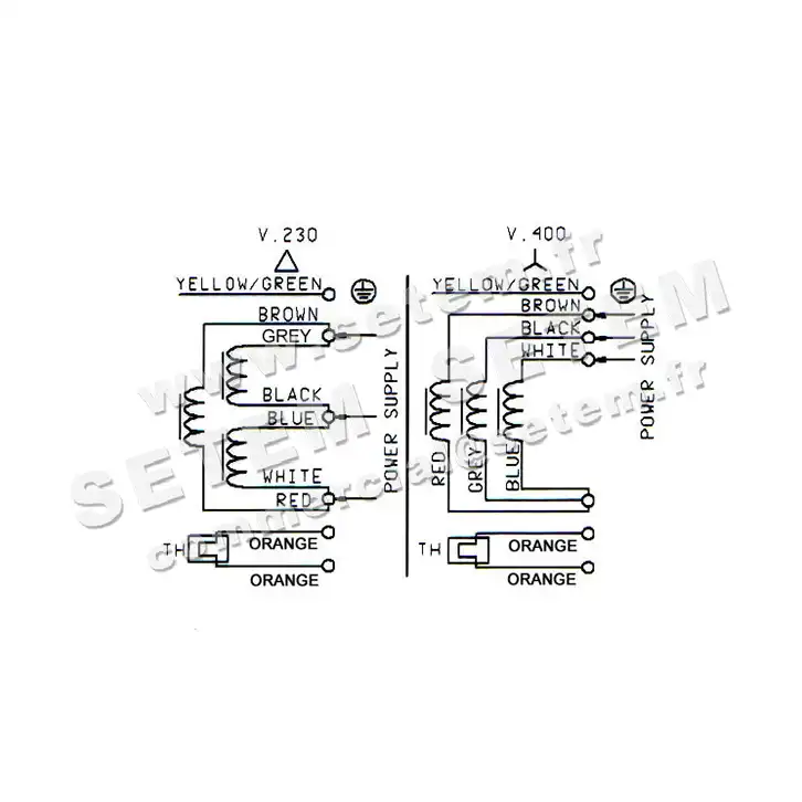 4624001433-VENTILATEUR NICOTRA GEBHARDT DDM10/10 550W 4P T230/400V 1V E6G3603 *6M025R* 5
