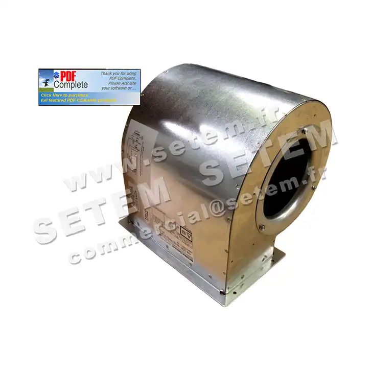 4624001715-VENTILATEUR NICOTRA GEBHARDT DDM146/190 160W 2P M230V 1V 7725C2 +BR *6102YU*