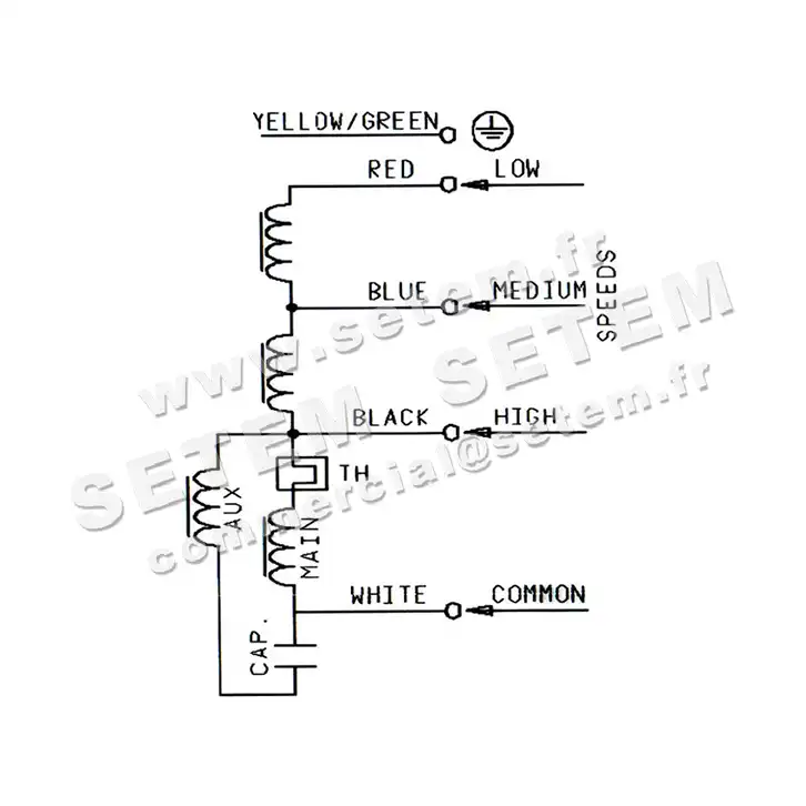 4624001865-VENTILATEUR NICOTRA GEBHARDT DD10/8 500W 6P M230V 3V M958 *6M06A5* 4