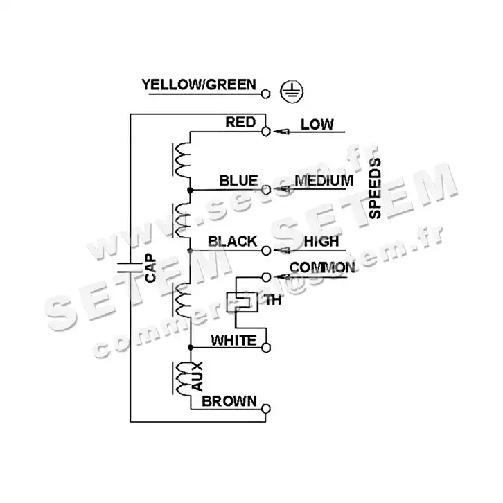 4624002401-VENTILATEUR NICOTRA GEBHARDT DDM10/10 550W 4P M230V 3V E6G3705 +BB *6M027T* 5