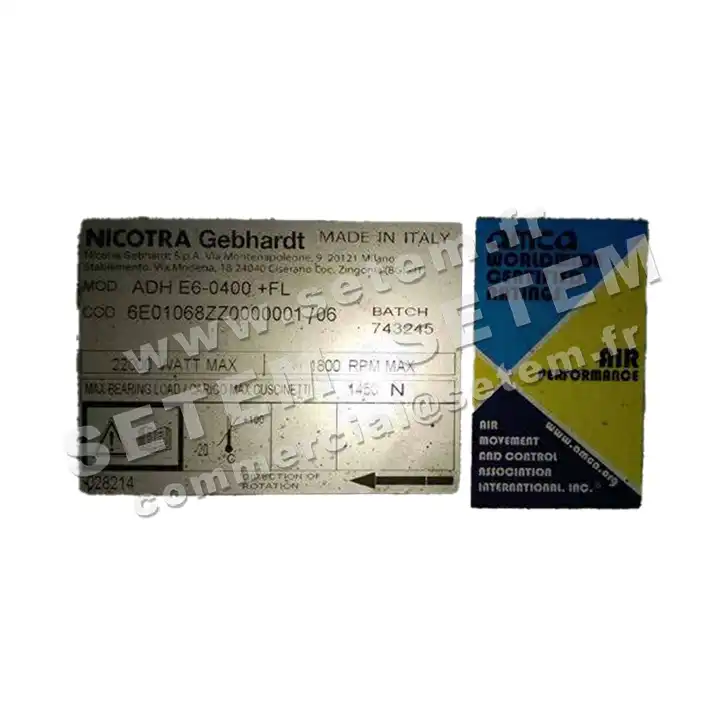 4624002503-VENTILATEUR NICOTRA GEBHARDT ADH.E6.0400 +BR *6E01068ZZ0000001* 2