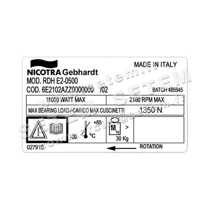 4624002602-VENTILATEUR NICOTRA GEBHARDT RDH.E2.0500 *6E2102AZZ0000000* 3