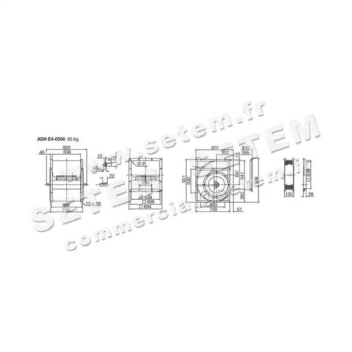 4624002612-VENTILATEUR NICOTRA GEBHARDT RDH.E4.0500 *6E2104AZZ0000000* 4