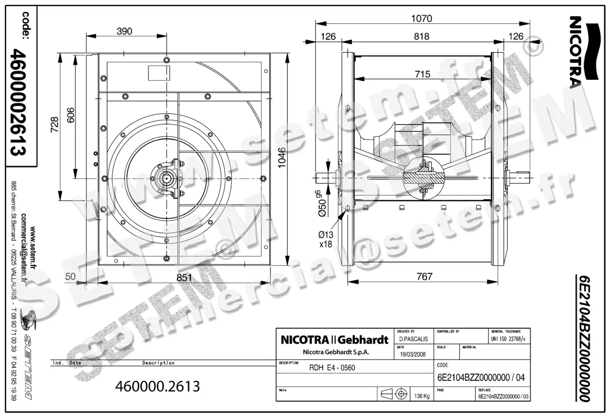 4624002613-VENTILATEUR NICOTRA GEBHARDT RDH.E4.0560 *6E2104BZZ0000000* 2