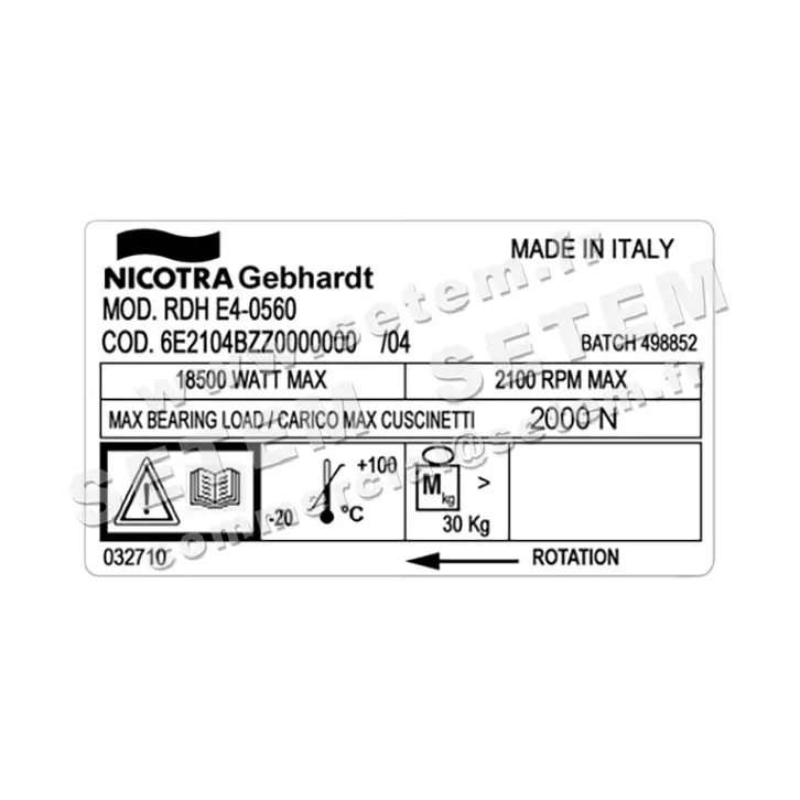 4624002613-VENTILATEUR NICOTRA GEBHARDT RDH.E4.0560 *6E2104BZZ0000000* 3