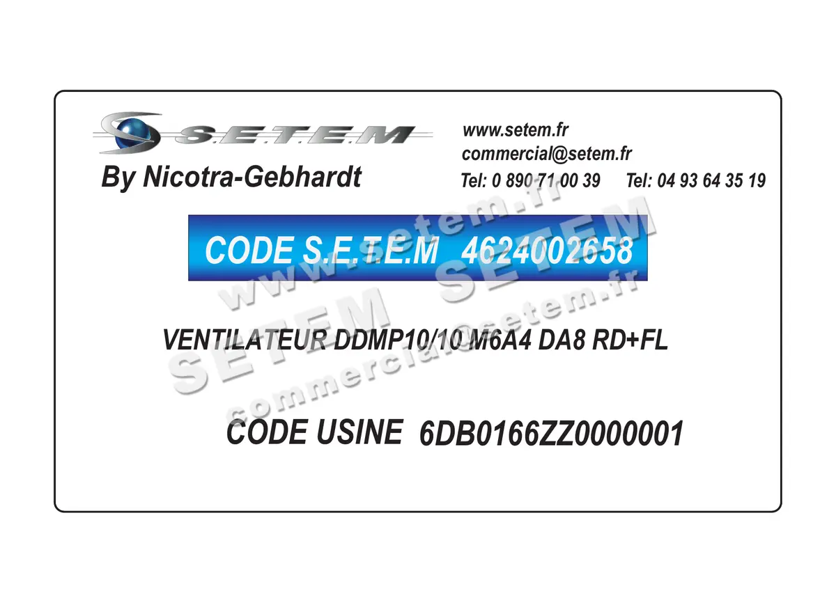 4624002658-VENTILATEUR NICOTRA GEBHARDT DDMP10/10 M6A4 DA8 RD+FL *6DB0166ZZ0000001*