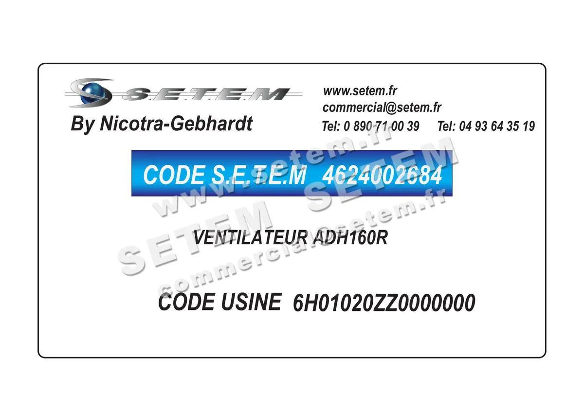 4624002684-VENTILATEUR NICOTRA GEBHARDT ADH160R *6H01020ZZ0000000*