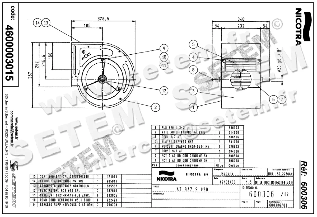 4624003015-VENTILATEUR NICOTRA GEBHARDT AT9/7S *600306* 2
