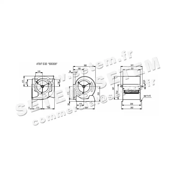4624003015-VENTILATEUR NICOTRA GEBHARDT AT9/7S *600306* 5
