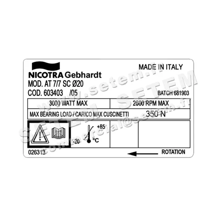 4624003051-VENTILATEUR NICOTRA GEBHARDT AT7/7SC *603403* 3