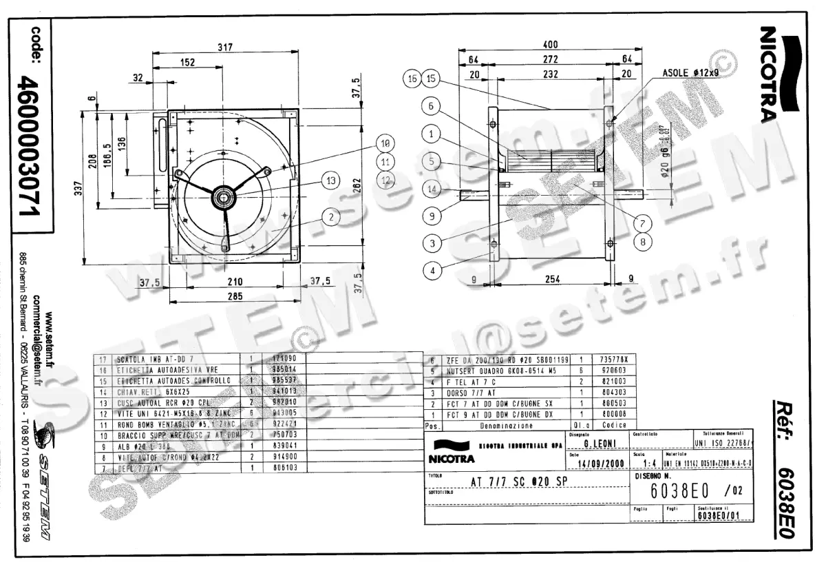 4624003071-VENTILATEUR NICOTRA GEBHARDT AT7/7SC *6038* 2