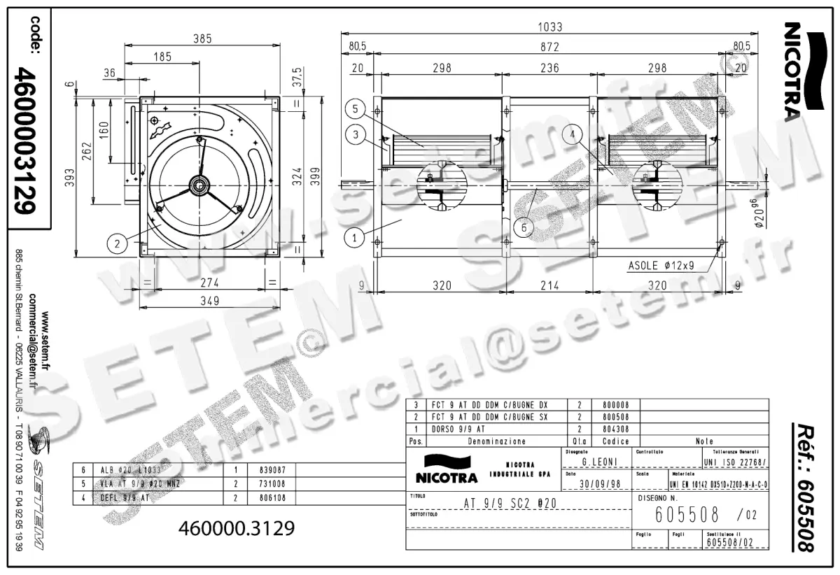 4624003129-VENTILATEUR NICOTRA GEBHARDT AT9/9SC2 *605508* 2