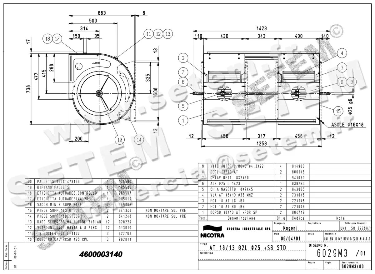 4624003140-VENTILATEUR NICOTRA GEBHARDT AT18/13G2L *6029M3*