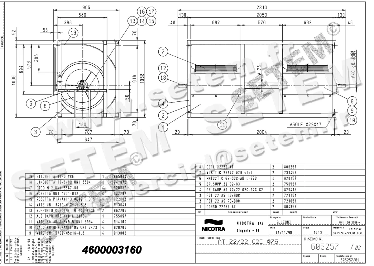 4624003160-VENTILATEUR NICOTRA GEBHARDT AT22/22G2C *605257*