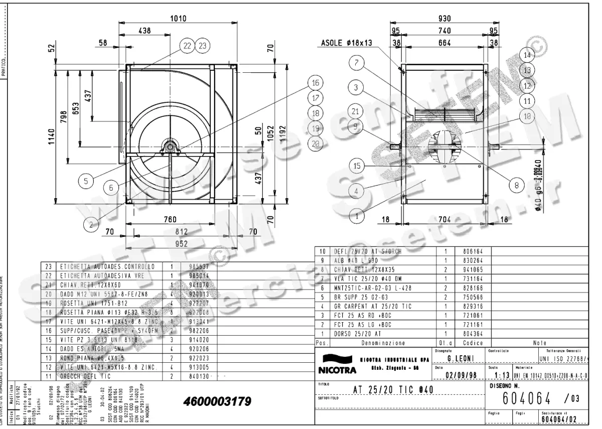 4624003179-VENTILATEUR NICOTRA GEBHARDT AT25/20TIC *604064*