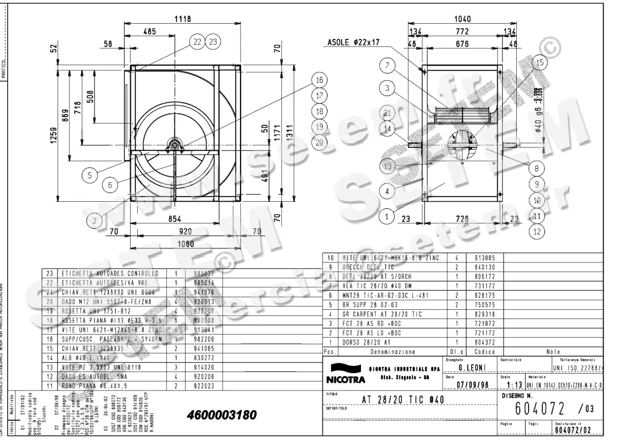4624003180-VENTILATEUR NICOTRA GEBHARDT AT28/20TIC *604072*