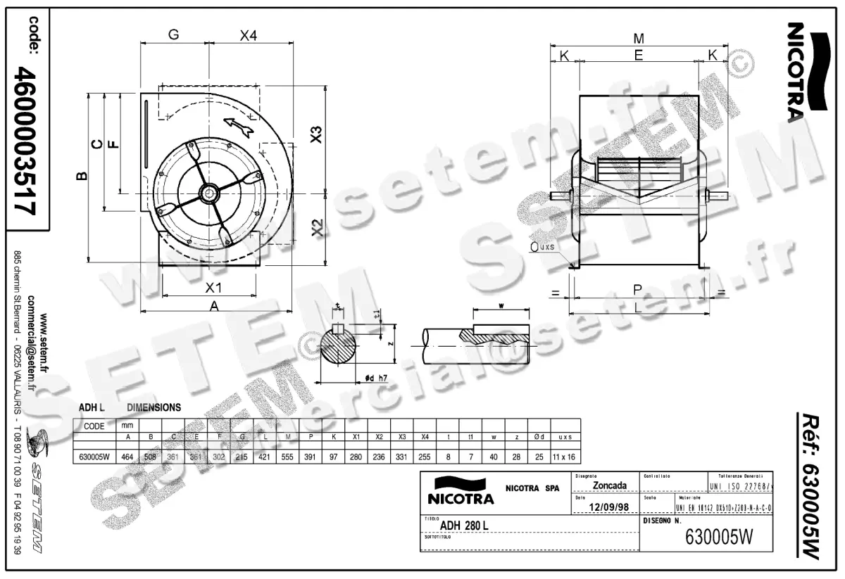 4624003517-VENTILATEUR NICOTRA GEBHARDT VRE ADH280L *630005W* 2