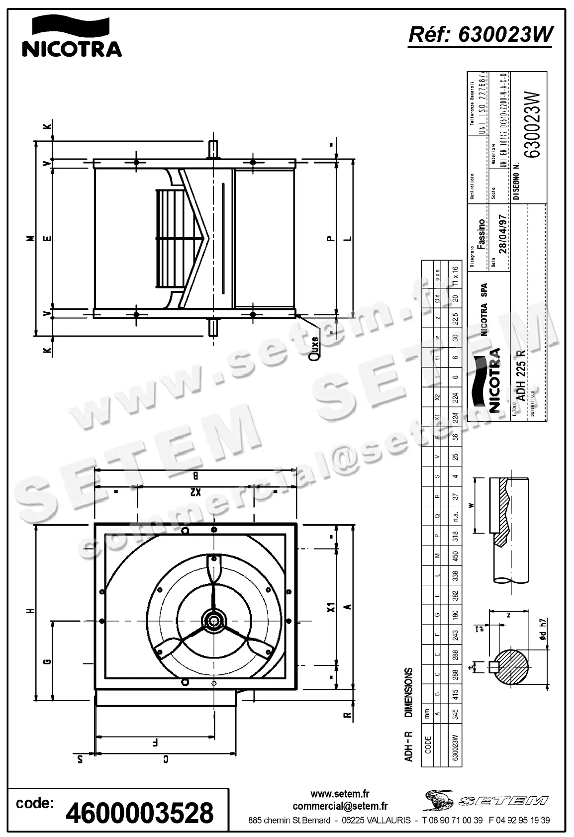 4624003528-VENTILATEUR NICOTRA GEBHARDT VRE ADH225R *630023W* 2