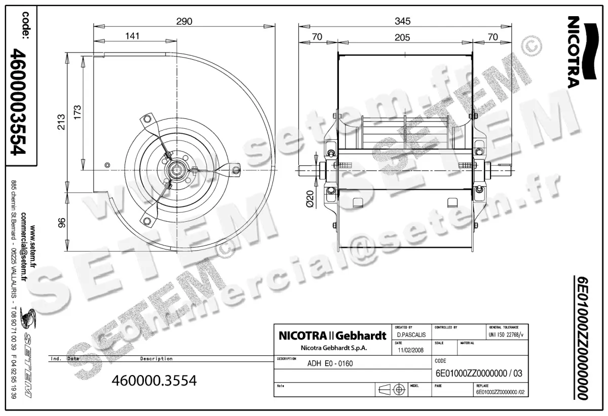 4624003554-VENTILATEUR NICOTRA GEBHARDT ADH160E0(L) *6E01000ZZ0000000* 2