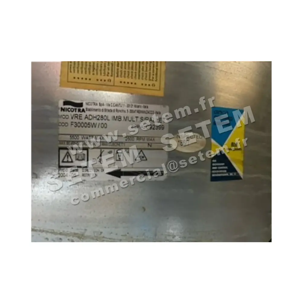 4624003567-VENTILATEUR NICOTRA GEBHARDT VRE ADH280L *F30005W* 2