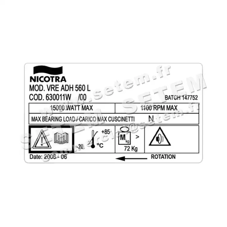 4624003590-VENTILATEUR NICOTRA GEBHARDT VRE ADH560L *630011W* 4