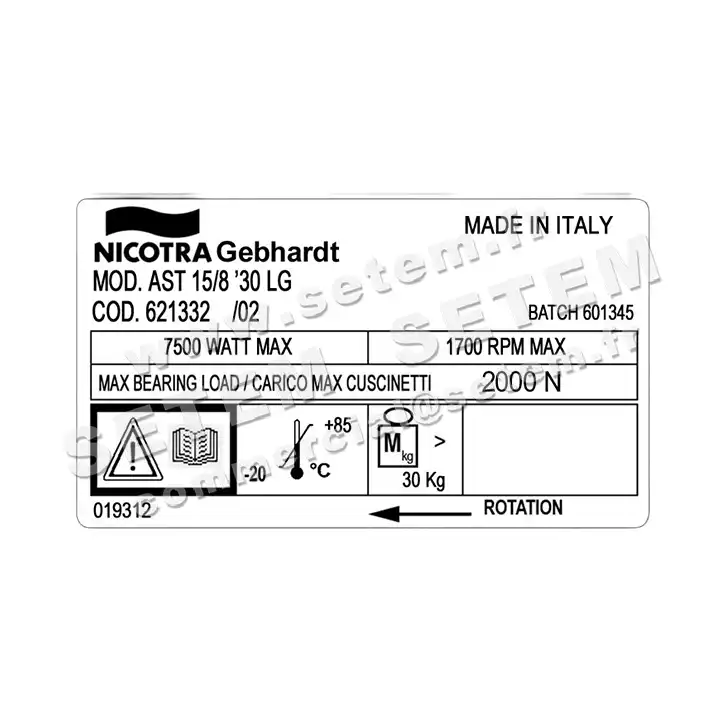 4624004004-VENTILATEUR NICOTRA GEBHARDT AST15/8LG +BR *621332* 4