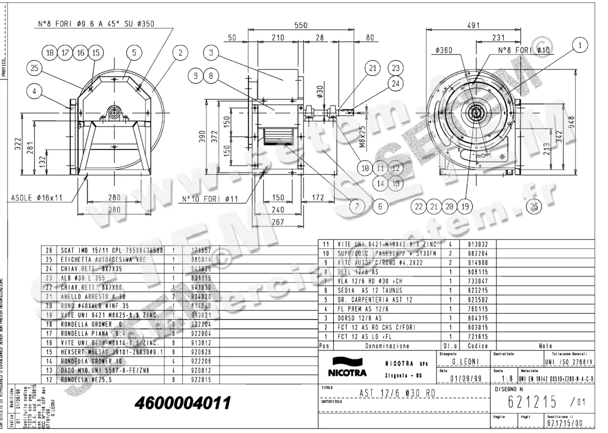 4624004011-VENTILATEUR NICOTRA GEBHARDT AST12/6RD *621215*