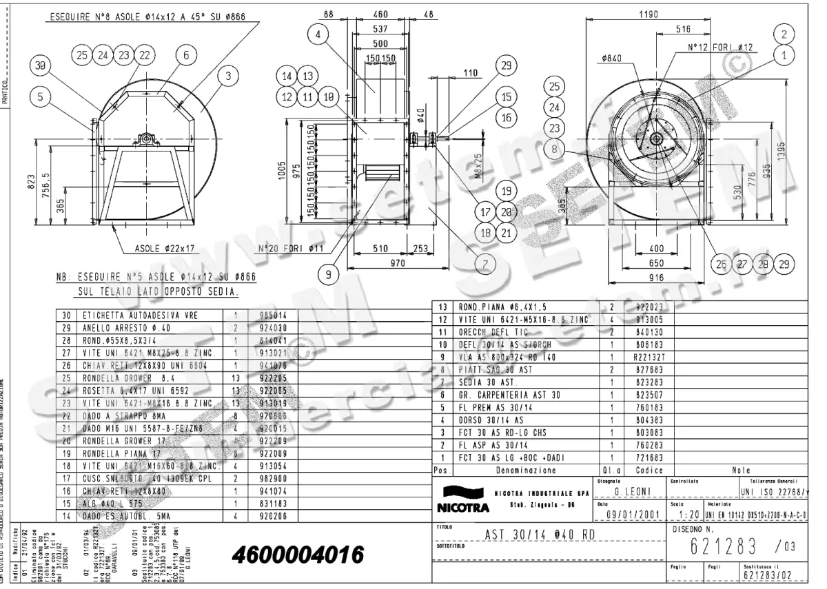 4624004016-VENTILATEUR NICOTRA GEBHARDT AST30/14RD *621283*