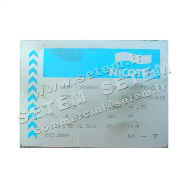 4624004070-CAISSON NICOTRA GEBHARDT CF280 550W 4P M230V 1V M9F5 *607023* 2
