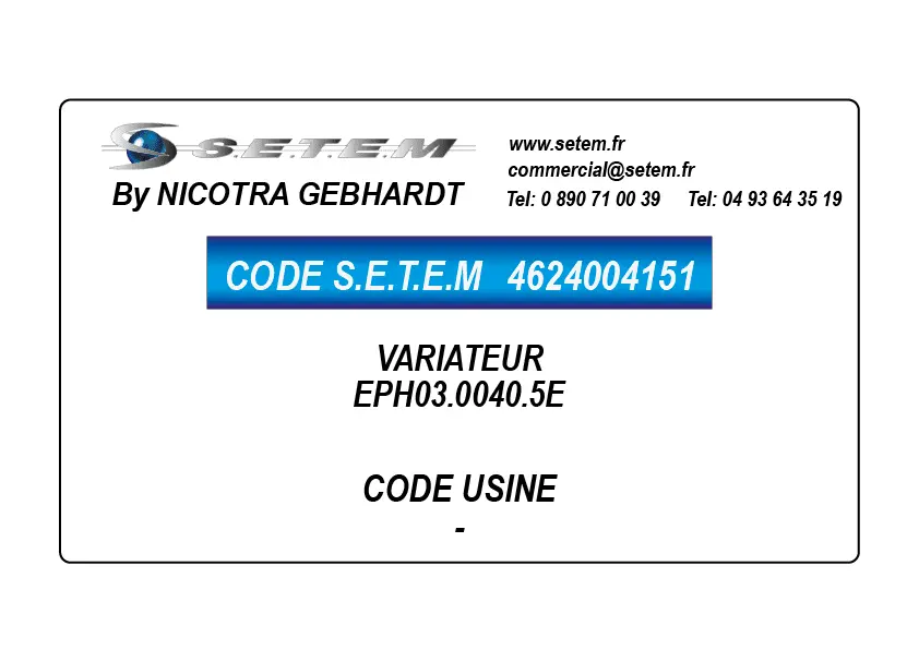 4624004151-VARIATEUR EPH03.0040.5E