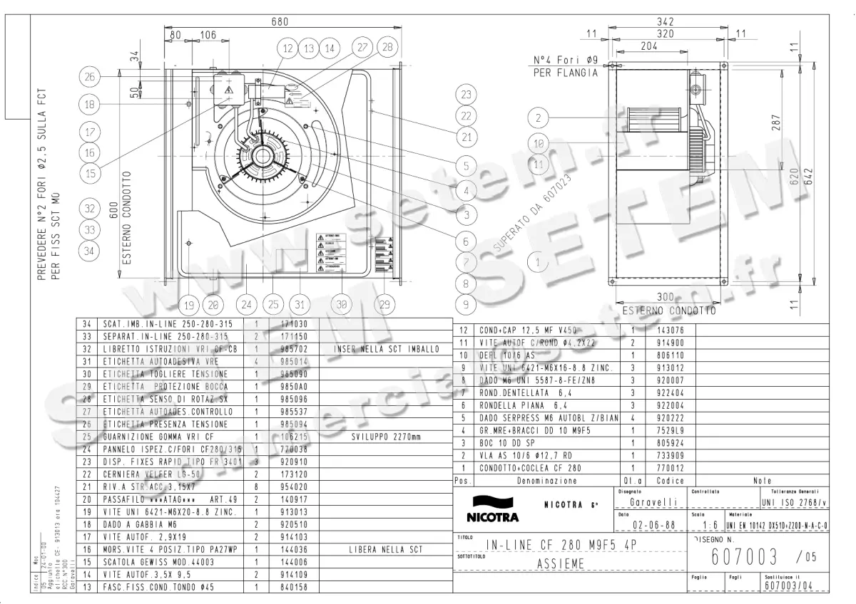4624005014-CAISSON NICOTRA GEBHARDT CF280 *607003*