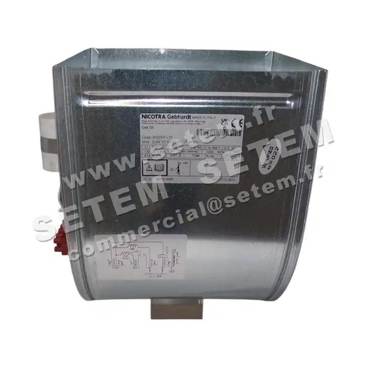 4624005061-VENTILATEUR NICOTRA GEBHARDT DDM7/7 147W 4P M230V 1V E5G3301 *6N02HF* 4