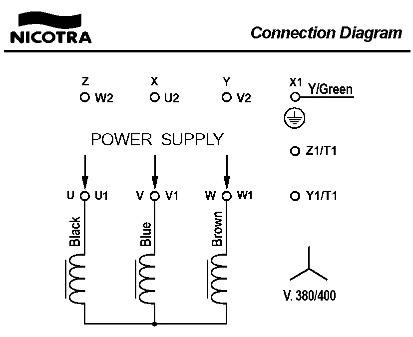 4624005103-VENTILATEUR NICOTRA GEBHARDT DD15/15 2200W 6P T400V 1V 142951 +BB *6N09C8* 4