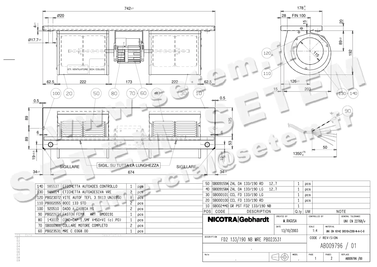 4624005168-GMV NICOTRA GEBHARDT FD2.133/190NB MRE PB023531 *AB009796*