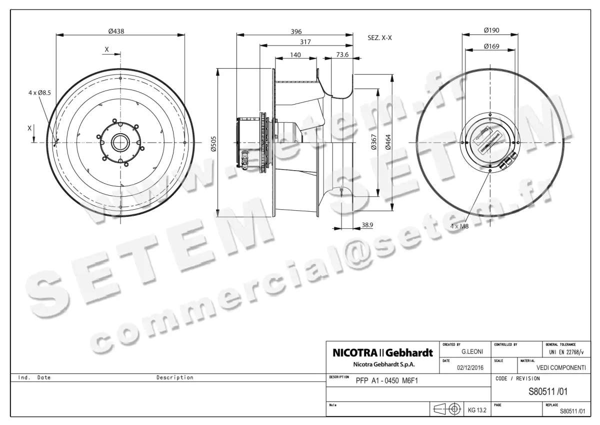 4624005215-VENTILATEUR NICOTRA GEBHARDT PFP A1.0450 M6F1 *S80511*