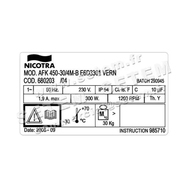 4624006403-VENTILATEUR NICOTRA GEBHARDT AFK450.30.4MB E6D3301 *680203* 3